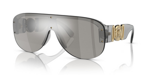311/6G - Transparent Grey with Light Grey Mirror Silver Lenses