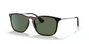 710/71 - Light Havana with Dark Green Lenses