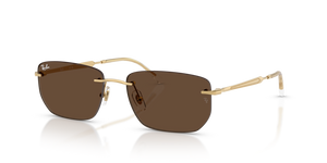 001/73 - Arista Gold with Dark Brown Lenses