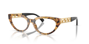 777 - Tortoise Brown with Clear Lenses
