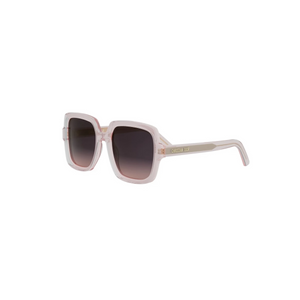77GL - Shiny Grey with Blue Gradient Lenses