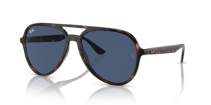 710/80 - Havana with Dark Blue Lenses