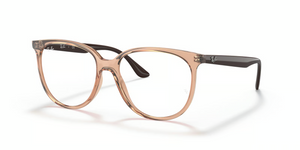 8172 - Transparent Brown with Clear Lenses