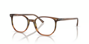 8255 - Striped Brown & Green with Clear Lenses