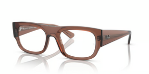 8261 - Transparent Brown with Clear Lenses