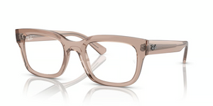 8317 - Transparent Light Brown with Clear Lenses
