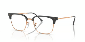 8322 - Dark Grey On Rose Gold with Clear Lenses