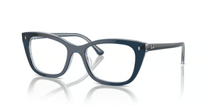 8324 - Blue On Transparent Blue with Clear Lenses