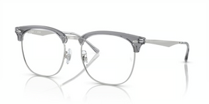 8326 - Transparent Grey On Silver with Clear Lenses
