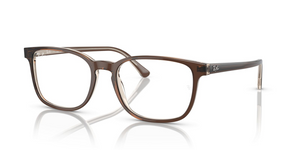 8365 - Brown On Transparent Light Brown Grey with Clear Lenses