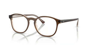 8365 - Brown On Transparent Light Brown with Clear Lenses