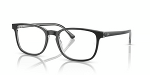 8367 - Dark Grey On Transparent Grey with Clear Lenses