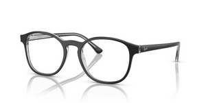 8367 - Dark Grey On Transparent with Clear Lenses