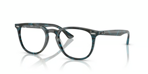 8394 - Transparent Fantasy Blue & Grey with Clear Lenses