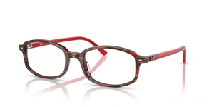 8396 - Transparent Shade Fantasy Red with Clear Lenses