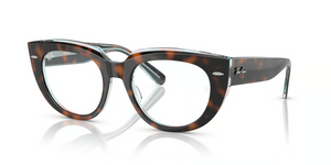 8401 - Dark Havana On Multicolor with Clear Lenses