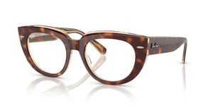 8402 - Light Havana On Multicolor with Clear Lenses