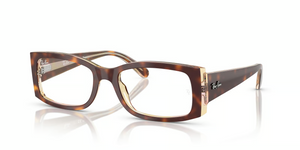 8402 - Light Havana On Multicolor with Clear Lenses