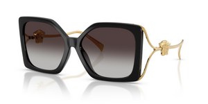 GB1/87 - Black with Light Grey Gradient Black Lenses