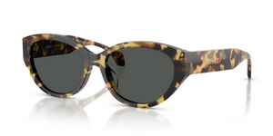 777/87 - Brown Yellow Havana with Dark Grey Lenses
