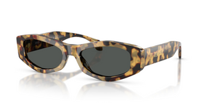 777/87 - Brown Yellow Havana with Dark Grey Lenses