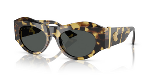 777/87 - Brown Yellow Havana with Dark Grey Lenses