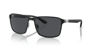 186/87 - Black On Black with Dark Grey Lenses