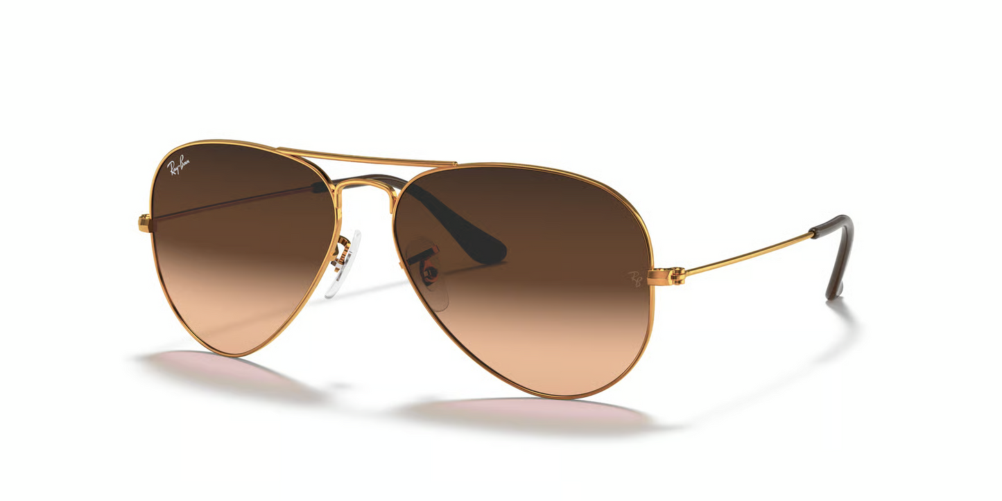 Ray-Ban RB3025 Aviator Large Metal Sunglasses