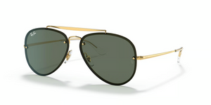 905071 - Arista Gold with Dark Green Lenses