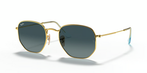 91233M - Arista Gold with Blue Lenses