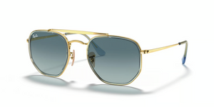 91233M - Arista Gold with Blue Gradient Lenses