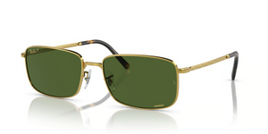 9196P1 - Gold with Polarized Green Lenses