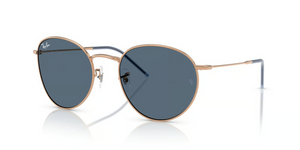 92023A - Rose Gold with Dark Blue Lenses
