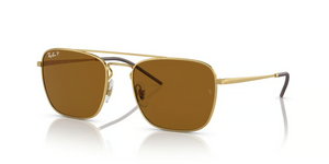 925083 - Arista Gold with Polarized Dark Brown Lenses