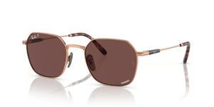9266AF - Light Brown with Polarized Dark Violet Lenses
