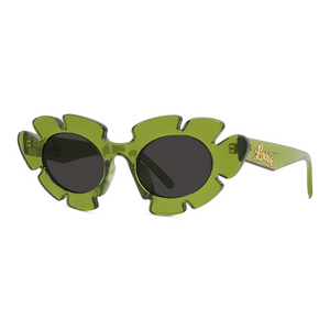 93A - Shiny Lime Transparent with Smoke Lenses