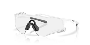 951201 - Matte White with Clear To Black Iridium Photochromic Lenses