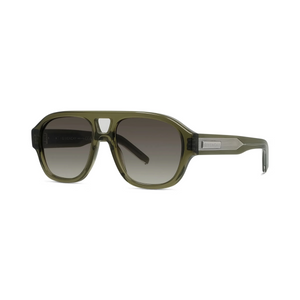 95P - Shiny Green with Green Gradient Lenses