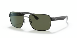 002/9A - Black with Polarized G-15 Green Lenses