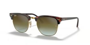 990/9J - Red Havana with Green Gradient Flash Lenses
