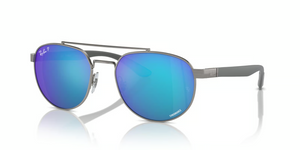 004/A1 - Gunmetal with Polarized Green & Blue Lenses