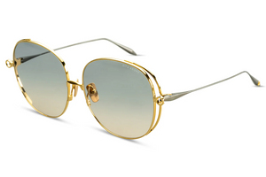 DTS156-A-01 Gold - Black Palladium with Light Grey to Light Tan Gradient Lenses