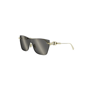 B0A4 - Shiny Light Nickeltin with Smoke Mirror Lenses