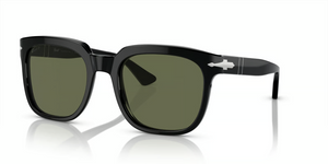 95/58 - Black with Green Polar Lenses