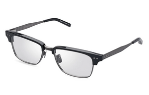 DRX-2064-A-BLK-SLV-55-Z Black-Antique Silver with Clear Lenses