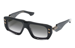 DTS466-A-01 Black - White Gold with Grey to Clear Gradient Lenses