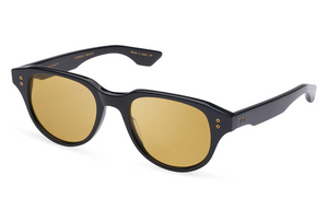DTS708-A-01-A Black - Yellow Gold with  Golden Amber Lenses
