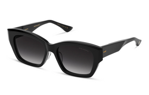 DTS745-A-01 Black - Yellow Gold with Grey to Clear Gradient Lenses