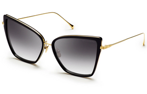 21013-A-BLK-GLD-59-Z Black/Gold with Grey Gradient Lenses