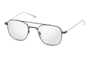 DTX163-A-02  Black Iron - White Gold with Clear Lenses